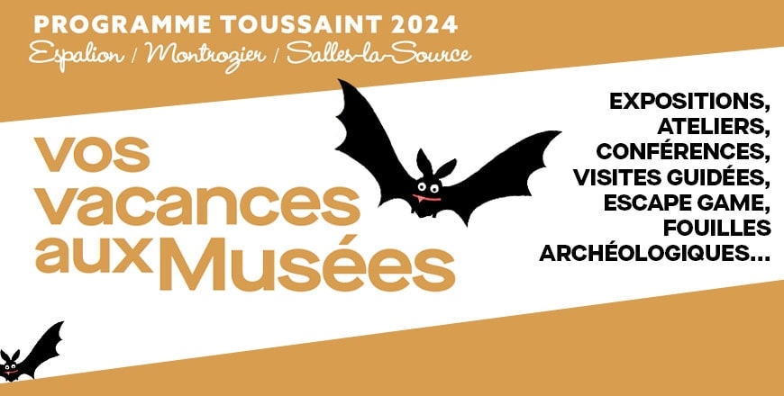 Programme des musées départementaux - Vacances de Toussaint 2024